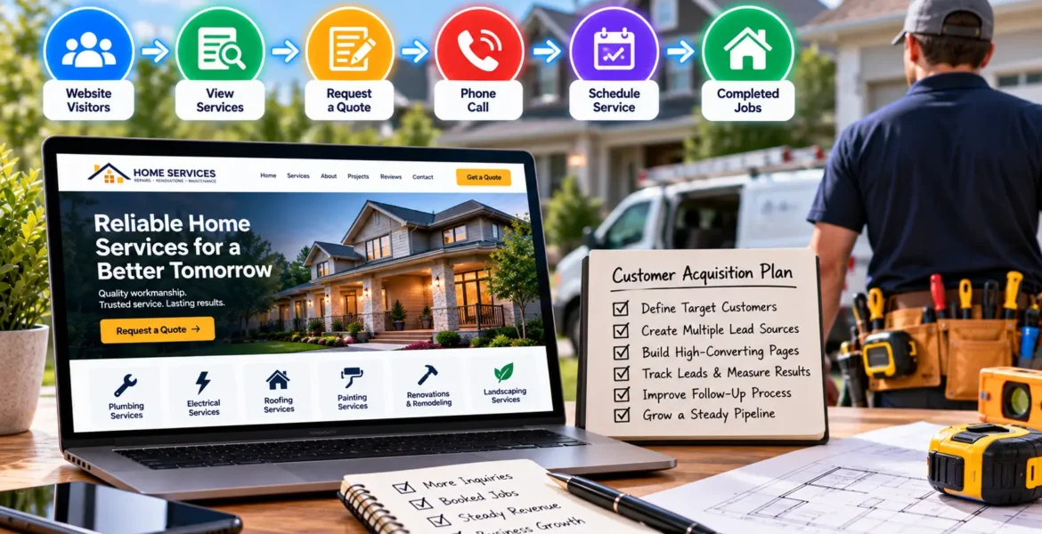 Home Services Lead Generation Funnel